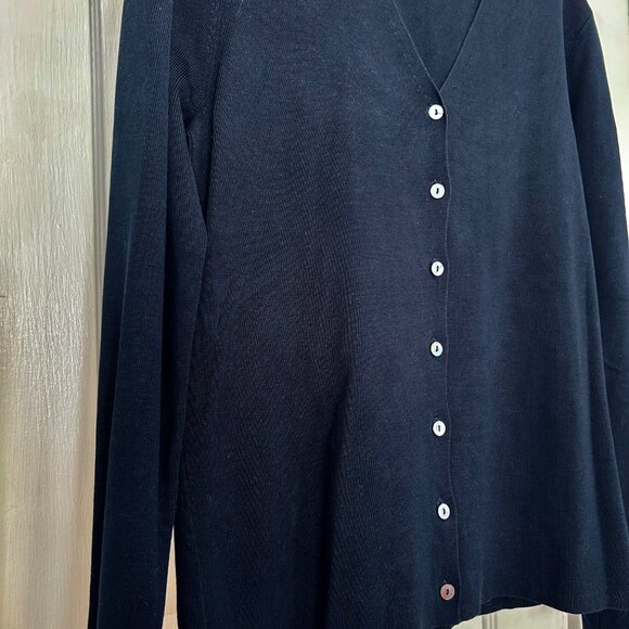 Navy Brooks Brothers Twinset LG - Picture 2 of 6